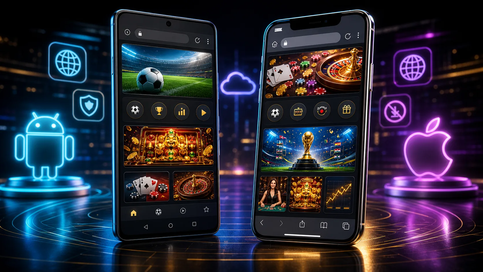 Experiência betandyou compatível com Android e iOS no navegador mobile